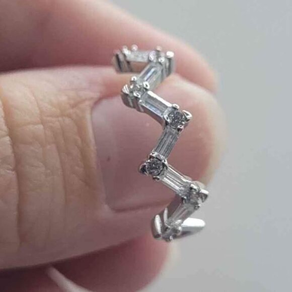 925 Sterling silver Amara Ring Size 6 - Picture 1 of 5